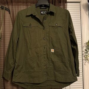 Women’s carhart button up jacket